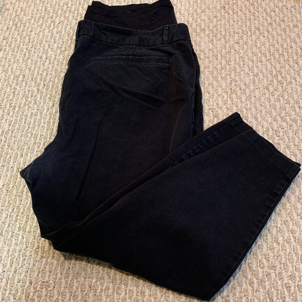 Old Navy Pixie maternity pants